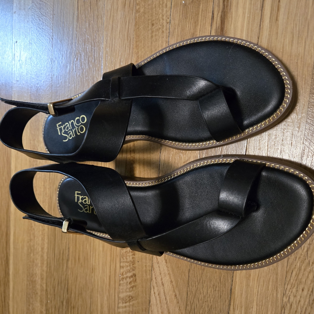 Franco Sarto Black Women's Sandals